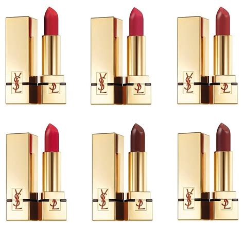 YSL ROUGE PUR COUTURE THE MATS Lipsticks 